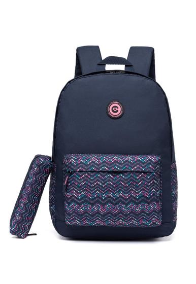 Imagem de Mochila Bolsa Reforçada Feminina Escolar Faculdade Dia a Dia