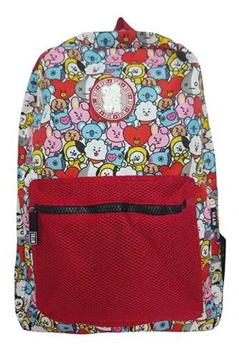 Imagem de Mochila Bts Escolar Kpop Original Licenciada Lançamento BT21