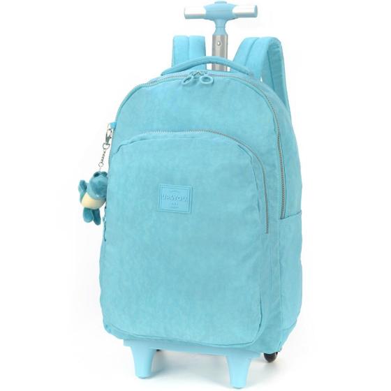 Imagem de Mochila c/2 rodas turquesa - ref mc51610up5400un