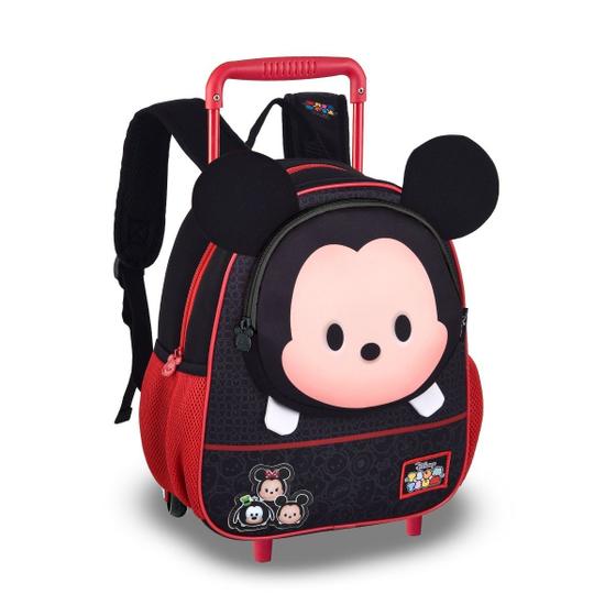 Imagem de Mochila C/ Rodinhas Tsum Tsum - Mickey  Escolar Creche Passeio Disney - Clio