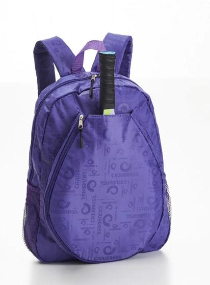 Imagem de Mochila CajuBrasil Estampada Tennis Preta