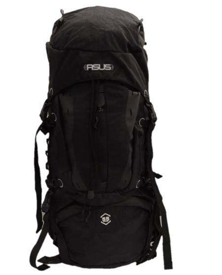 Mochila Camping Impermeável Asus 70 Litros Preto - AS6423 Menor preço em Mochila Camping Impermeável Asus 70 Litros Preto - AS6423