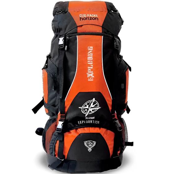 Mochila Camping Trilha Caminhada 75l Exploring Impermeável Menor preço em Mochila Camping Trilha Caminhada 75l Exploring Impermeável