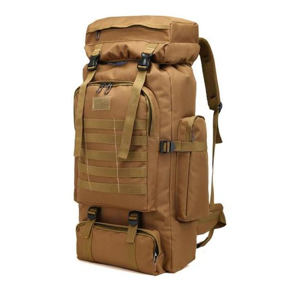 Mochila Camping Viagem Grande 80l Impermeável Resistente Chl Menor preço em Mochila Camping Viagem Grande 80l Impermeável Resistente Chl