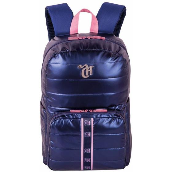 Imagem de Mochila Capricho Puffer G 42CM Az.meta