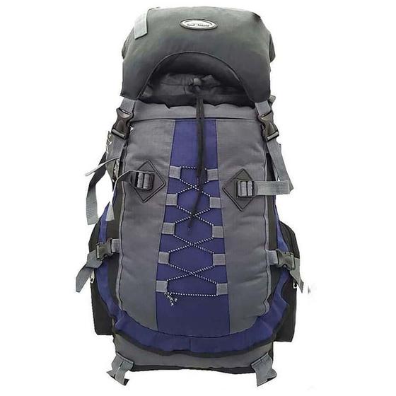 Imagem de Mochila Cargueira 60 Litros Trekking Barras - L899