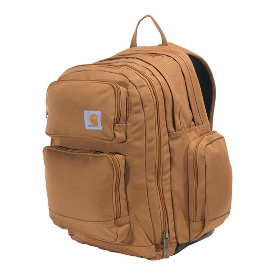 Imagem de Mochila Carhartt 35L com capa para laptop marrom