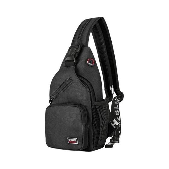 Imagem de Mochila Casual Multifuncional para Homens e Mulheres - Saco de Ombro, Peitoral e Esporte