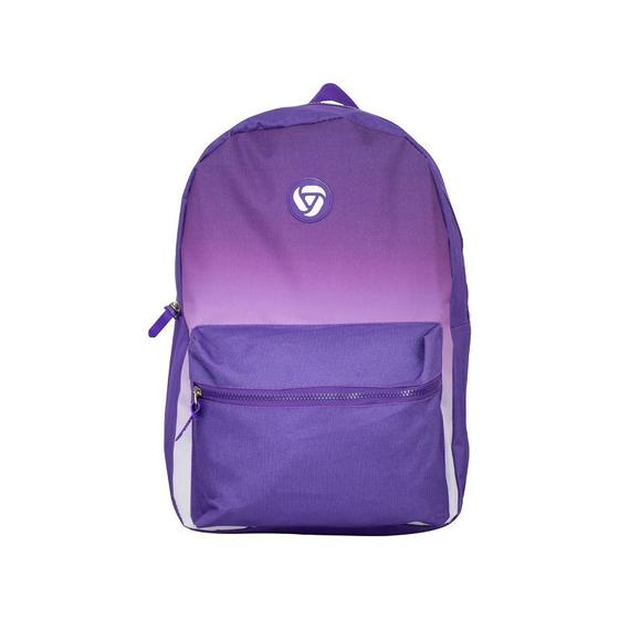 Imagem de Mochila Casual Yins Gradiente em Poliéster Roxa Ref - YS29280