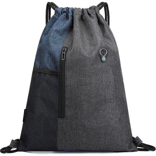 Imagem de Mochila com cordão Wokex WEALTHY Sports Gym Bag com zíper