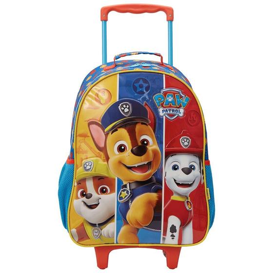 Imagem de Mochila com Rodas 35cm Escolar 14 Patrulha Canina Core Xeryus 13441