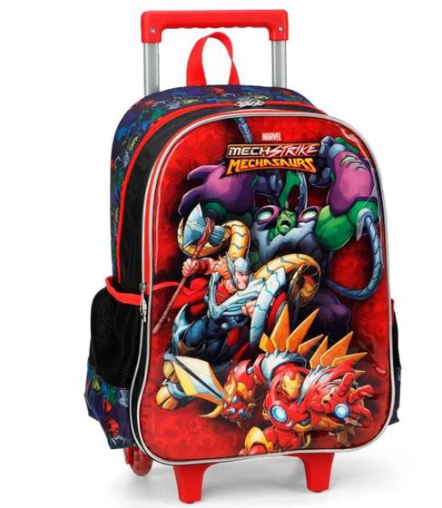 Imagem de Mochila Com Rodas Vermelha Avengers - Maxlog IC39512AG0400UN