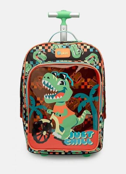 Imagem de Mochila com Rodinha Dino Miami Puket