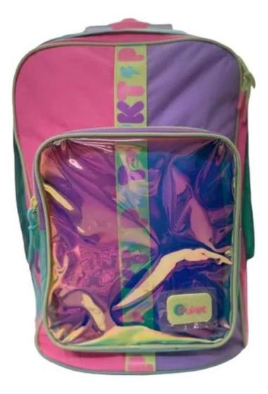 Imagem de Mochila com Rodinha Holográfica Color Block Puket
