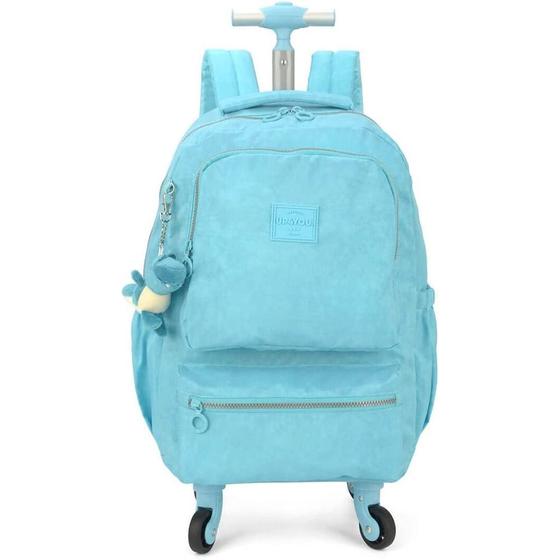 Imagem de MOCHILA COM RODINHAS 360 GRAUS UP4YOU Turquesa