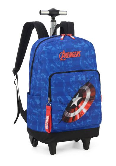 Imagem de Mochila com Rodinhas Capitão América Avengers - Luxcel