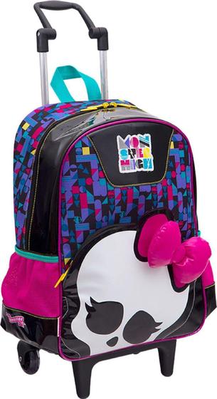 Mochila com Rodinhas G Monster High Skulette Ref.63579 - Sestini ...