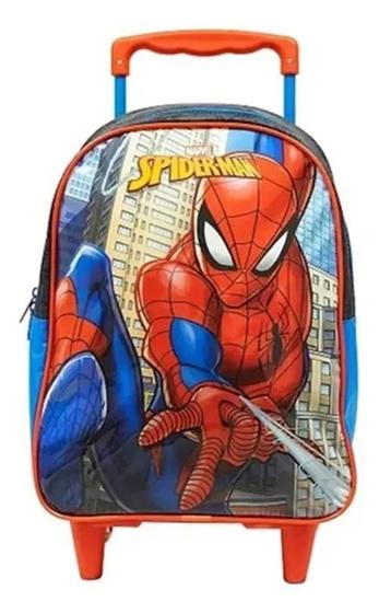 Imagem de Mochila Com Rodinhas G Tam 16 Spider-Man X1 Xeryus - 10660