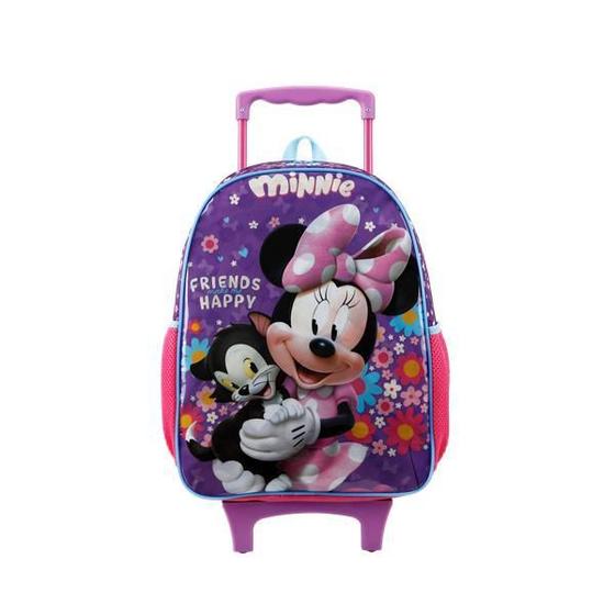 Imagem de Mochila com Rodinhas Grande Minnie Xeryus - 11400