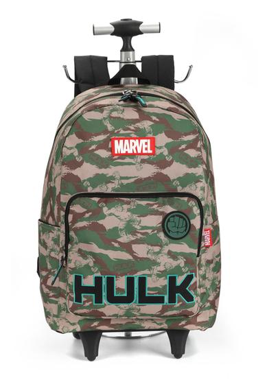 Imagem de Mochila com Rodinhas Hulk Avengers - Luxcel