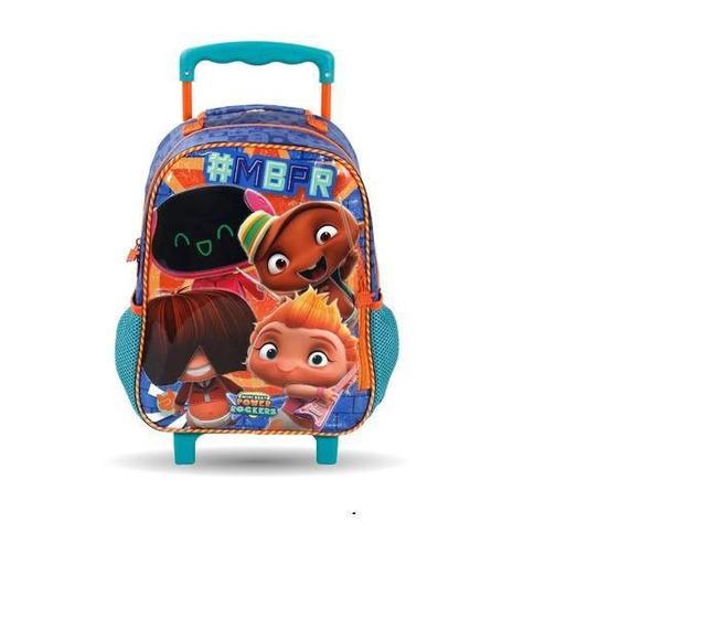 Mochila Com Rodinhas Mini Beat Power Rockers Xeryus Mochila Infantil Magazine Luiza