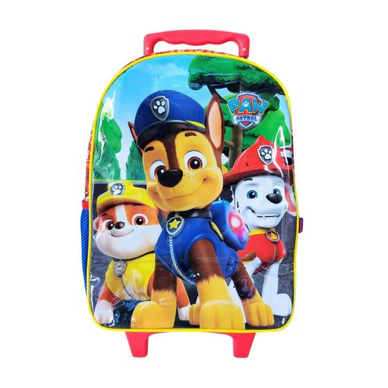 Imagem de Mochila com Rodinhas Paw Patrol X2 Infantil Patrulha Canina Tamanho G16 Mala Grande Xeryus