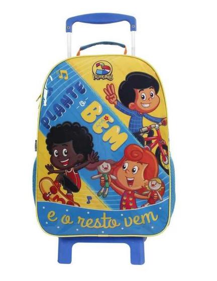 Imagem de Mochila Container Easy 3 Palavrinhas Dermiwil - 41x30x14cm