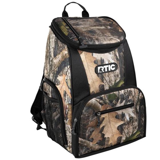 Imagem de Mochila Cooler RTIC Kanati Camo, capacidade de 15 latas, 24 horas, frio