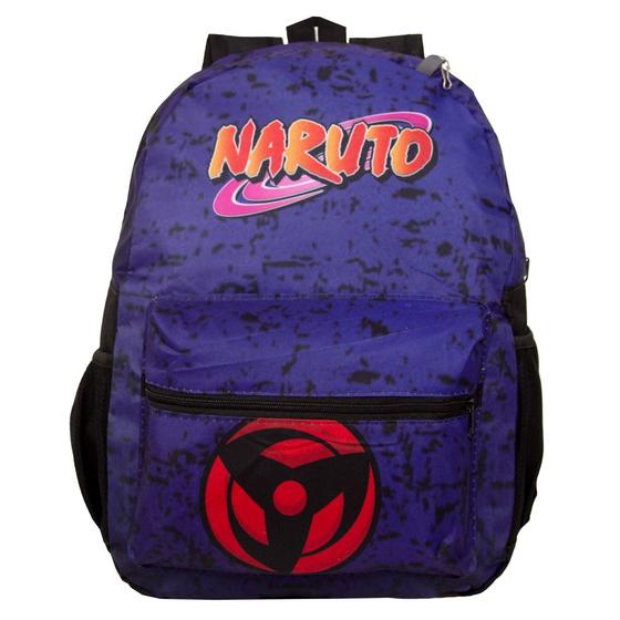 Imagem de Mochila Costa Infantil Grande Menino Naruto Volta as Aulas