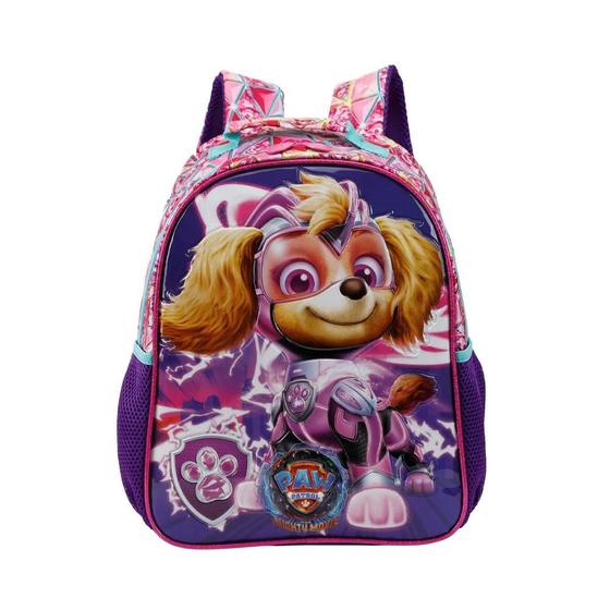 Imagem de Mochila Costas 14" Patrulha Canina Skye Rosa Xeryus