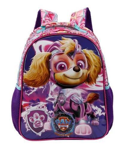 Imagem de Mochila Costas 16 Infantil Patrulha Canina Skye Rosa Xeryus