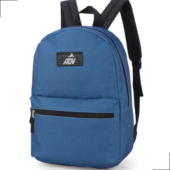 Imagem de Mochila Costas Adventure Unissex Escolar Bolsa Passeio Feminino Masculino Reforçada UP4YOU Juvenil