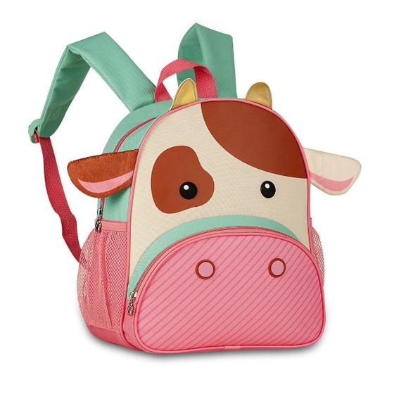 Imagem de Mochila Costas Bichinhos Pets Escolar Infantil Passeio