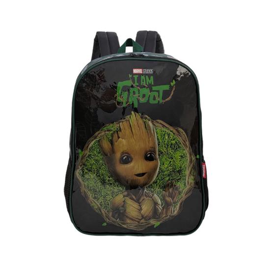 Imagem de Mochila costas escolar infantil juvenil marvel  luxcel