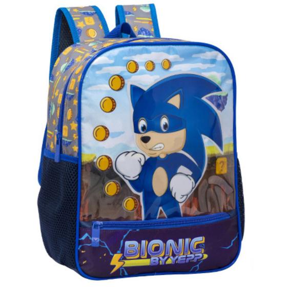 Imagem de Mochila Costas Escolar Infantil Menino Sonic Tails Yepp Bionic