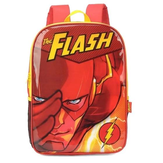 Imagem de Mochila Costas Escolar Infantil The Flash Amarela Original