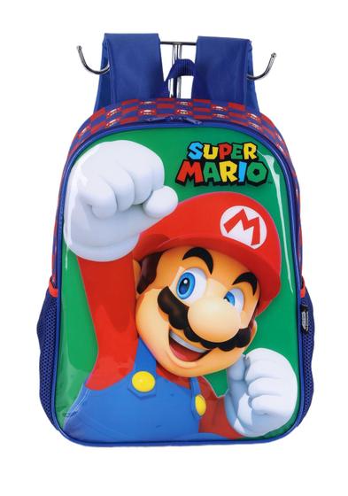 Imagem de Mochila Costas Escolar Super Mario Bros Licenciada New