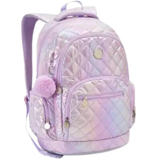 Imagem de Mochila Costas G Matelasse Juvenil Feminino Color Up Seanite