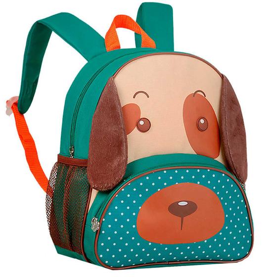 Imagem de Mochila Costas Infantil Bebê Cachorrinho Pets Clio