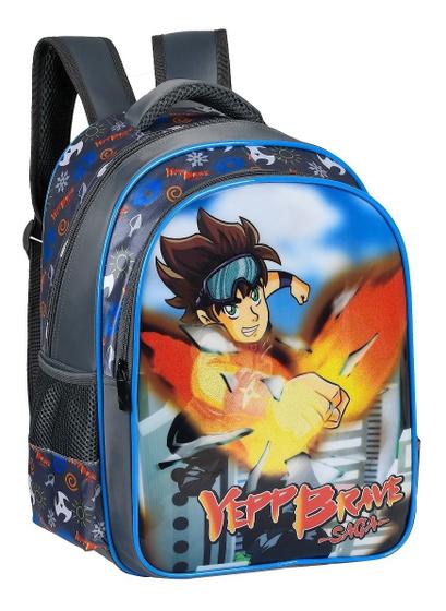 Imagem de Mochila Costas Infantil Escolar Masculina Menino Game Saga