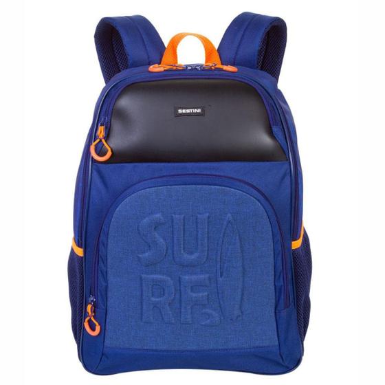 Imagem de Mochila Costas Juvenil G X Surf 065978 Azul Sestini