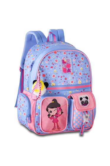 Imagem de Mochila Costas Luluca Infantil Pandinha Meninas Escolar