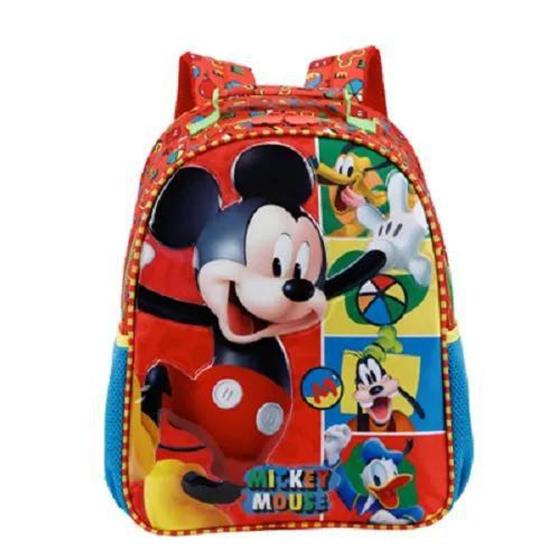 Imagem de Mochila Costas M Escolar Infantil Mickey Mouse Disney