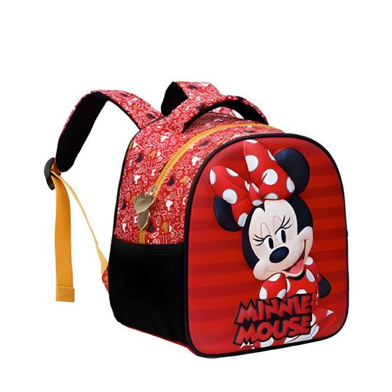 Imagem de Mochila Costas Minnie Mouse Bolsa Escolar Infantil Disney - Xeryus
