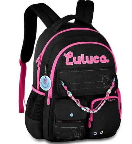 Imagem de Mochila Costas Nylon com Miçangas Luluca Clio Style