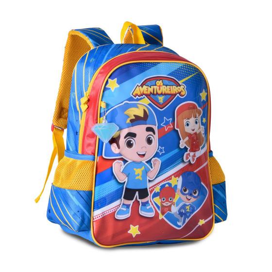 Imagem de Mochila Costas Os Aventureiros Luccas Neto Escolar Infantil