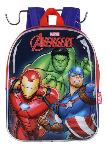 Imagem de Mochila Costas Pequena Creche Petit Hulk Vingadores Marvel