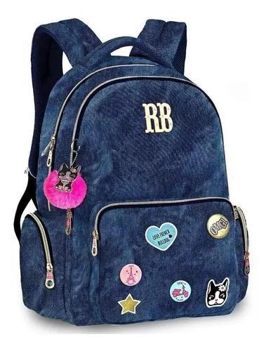 Imagem de Mochila costas Rebecca Bonbon Jeans RB9138