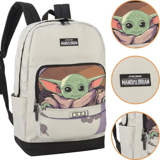 Imagem de Mochila Costas Star Wars Unissex Escolar Passeio Masculina Feminina Infantil Juvenil