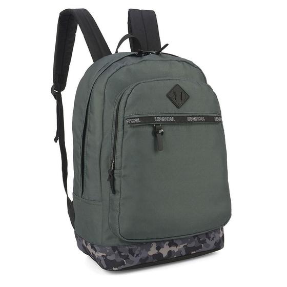 Imagem de Mochila Costas Up4you Verde e Preta Luxcel MS46342UP0100UN